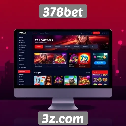 Interface e usabilidade do site 378bet